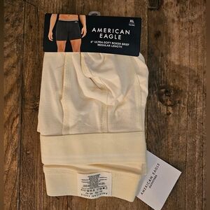 American Eagle Cream Boxer Briefs